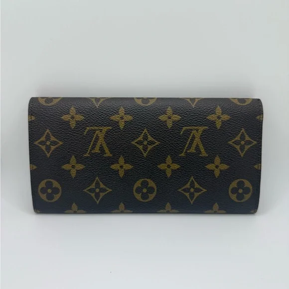 Louis Vuitton Vintage Brown Monogram Sarah Bifold Long Wallet - Picture 3 of 13